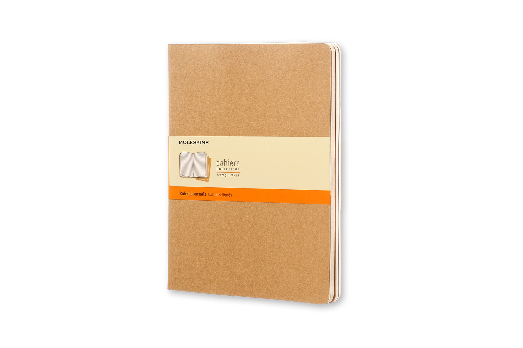 Moleskine notebook cahier x-large gevoerd