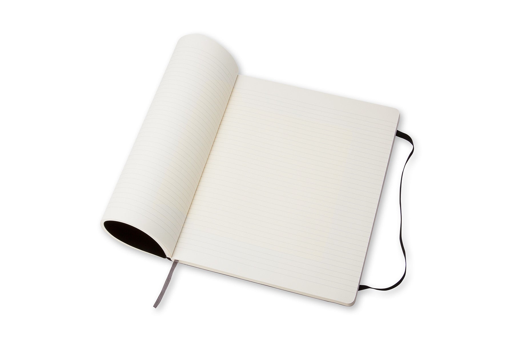 Moleskine notitieboek softcover x-large gelinieerd zwart