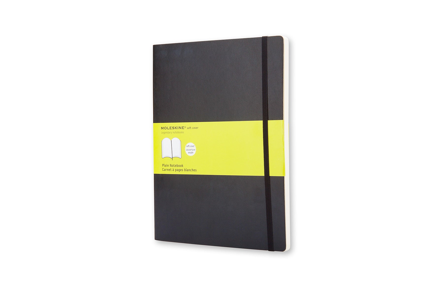 Moleskine notebook softcover x-large plain black