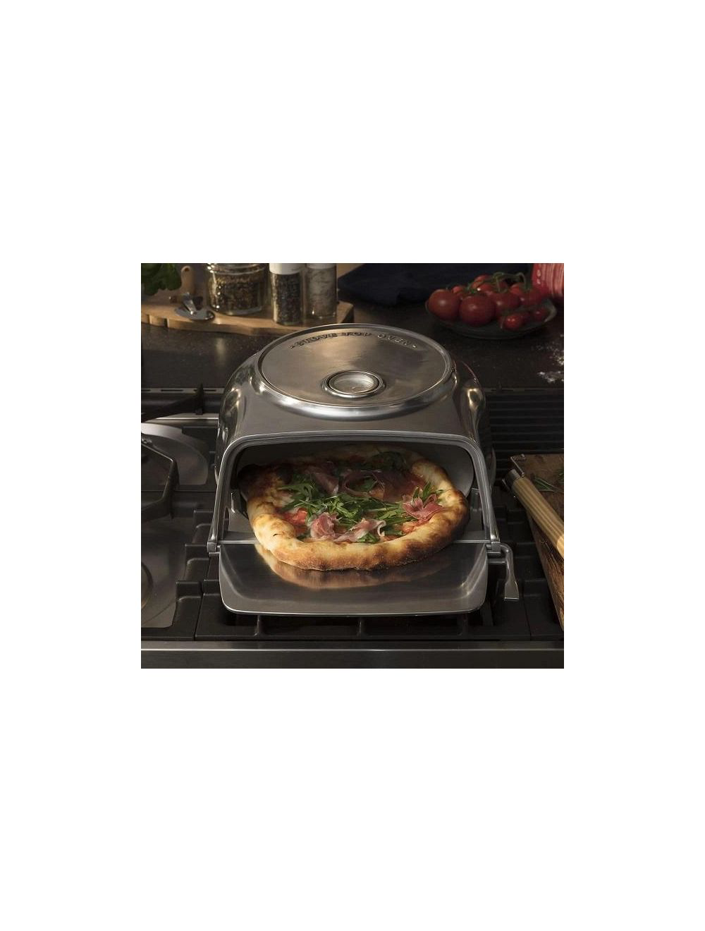 Fernus Stovetop Pizza Oven Mat Zwart