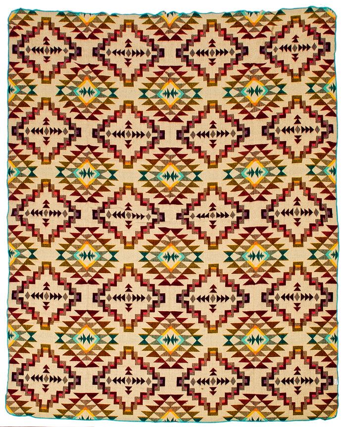 Alpaca Native Blanket Chimborazo Pink