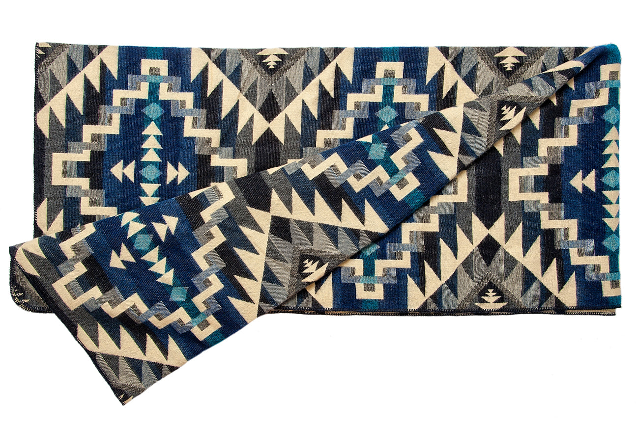Alpaca Native Deken Chimborazo Zwart