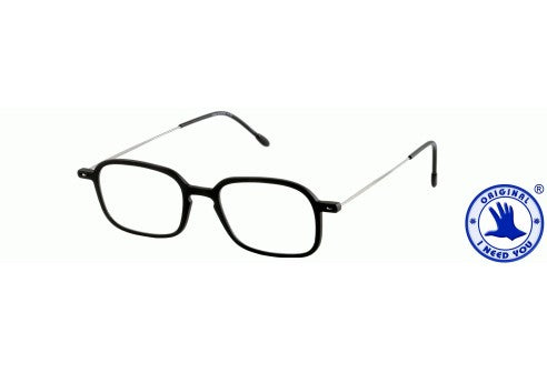 I Need You Leesbril Vierkant Zwart