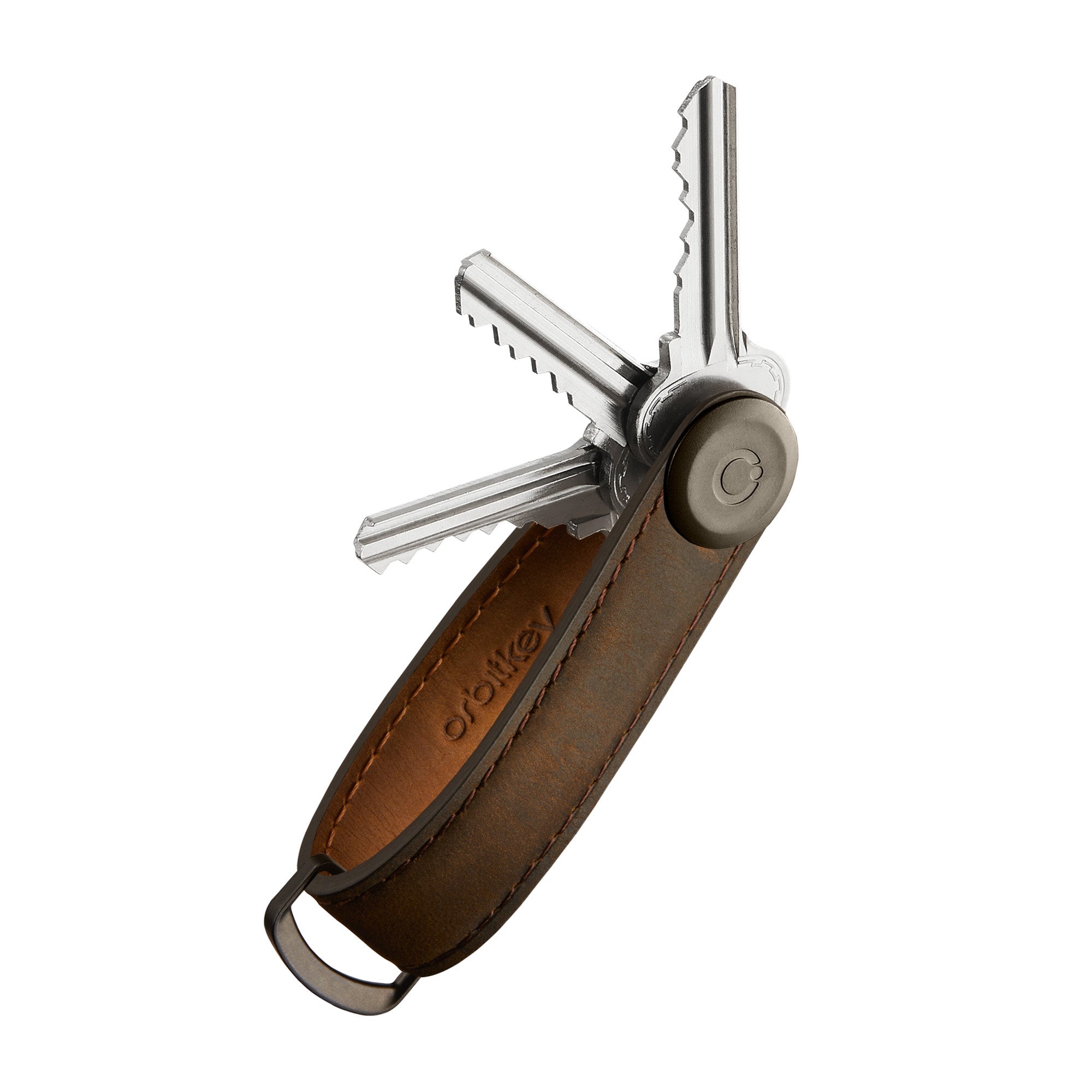 Orbit key organiser crazy horse leather