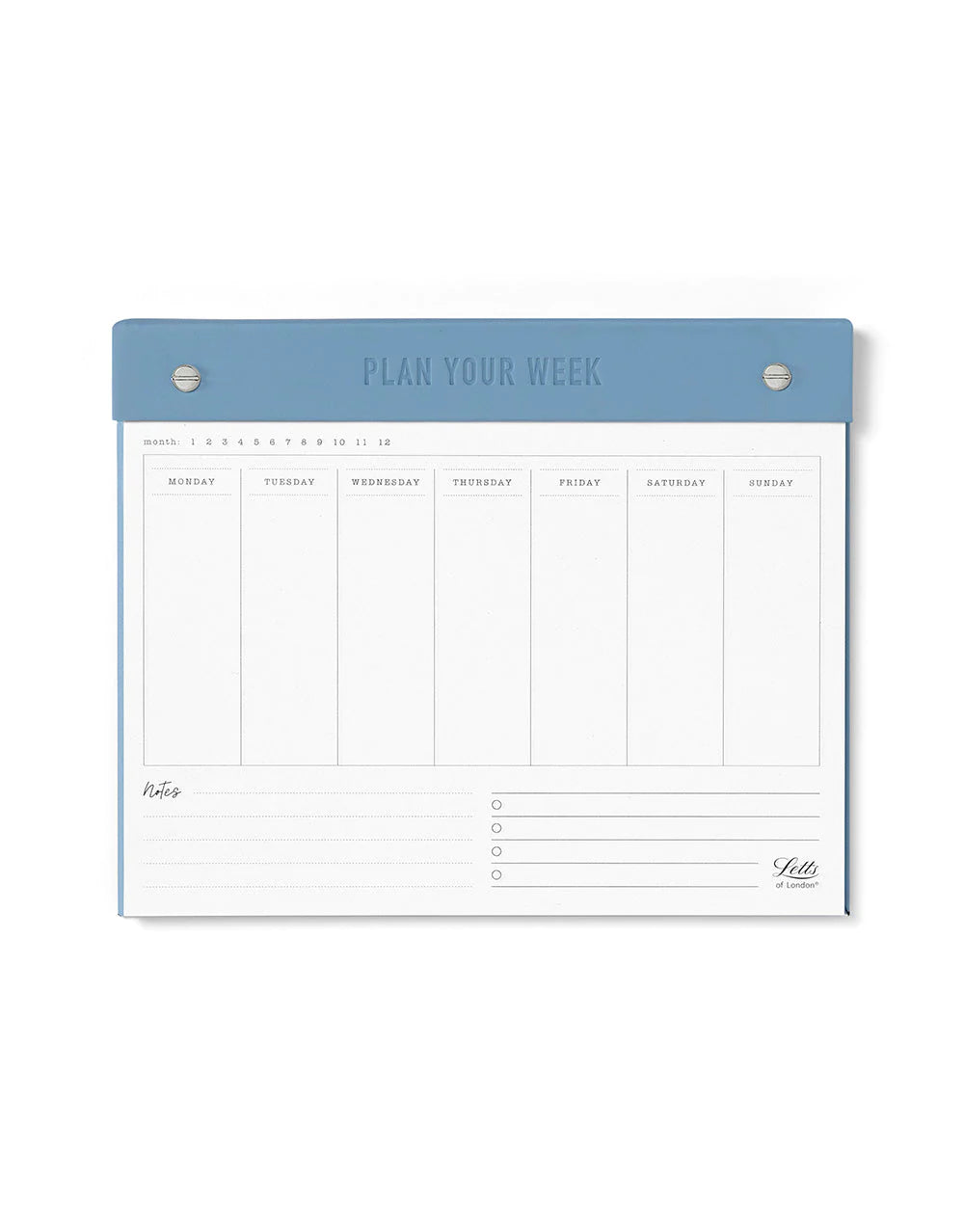 Weekly Notepad Undated Eco Friendly