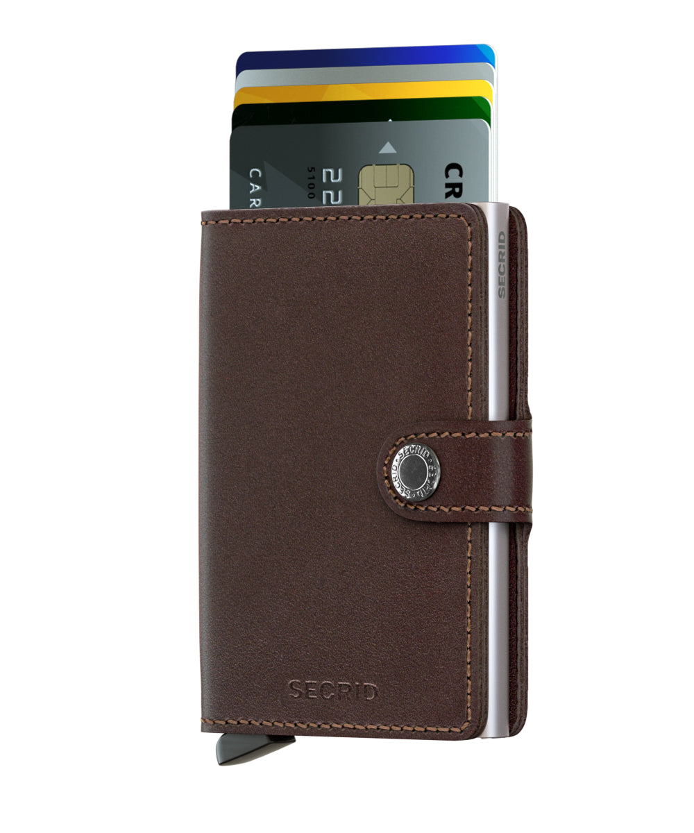 Secrid Miniwallet original dunkelbraun