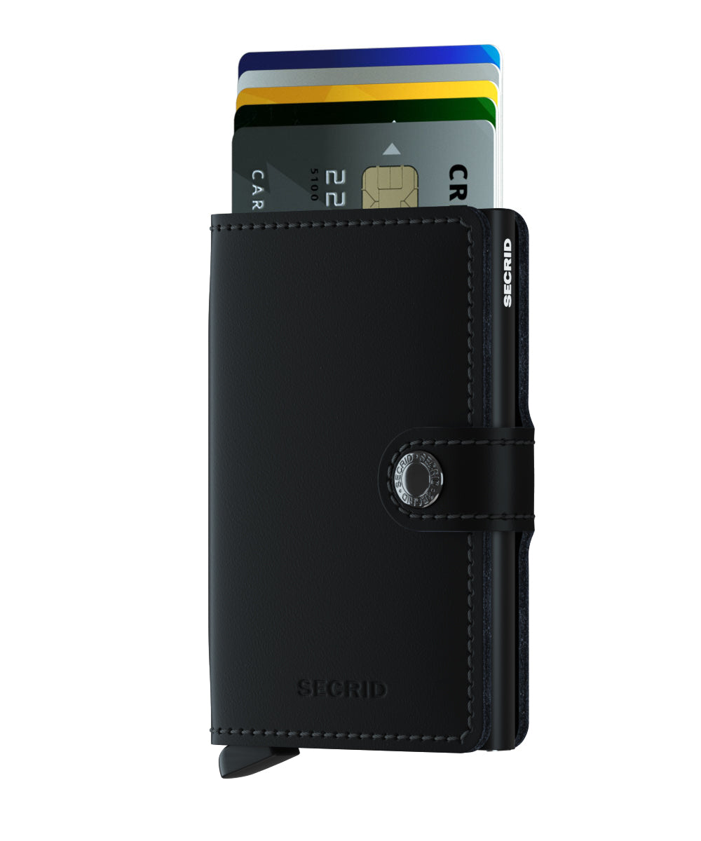 Secrid Miniwallet mattschwarz