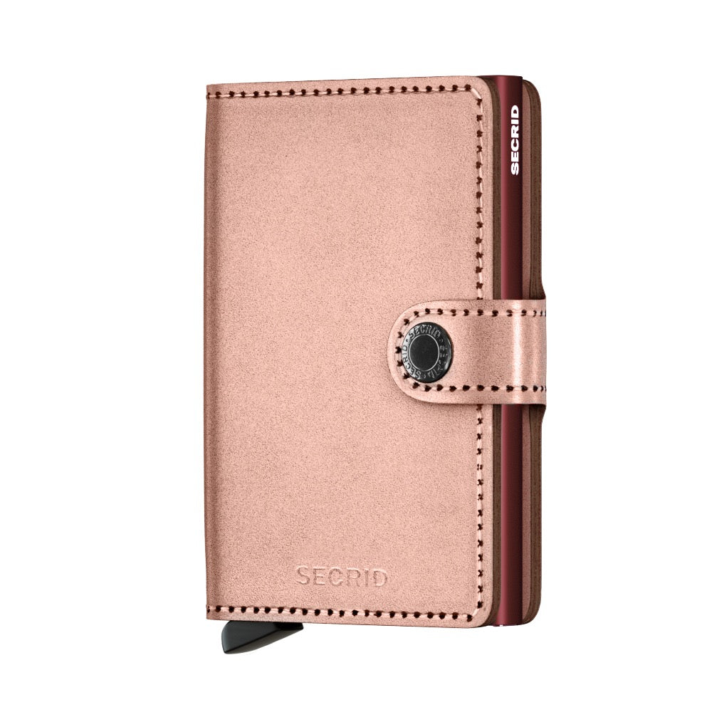 Secrid Miniwallet metallic rose