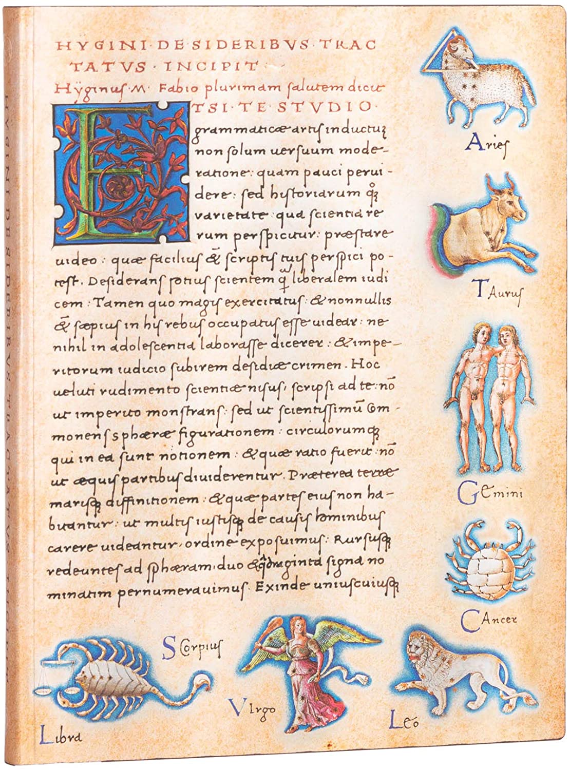 Paperblanks Notebook Flex Midi Lined Astronomica Sideribus Tractatus
