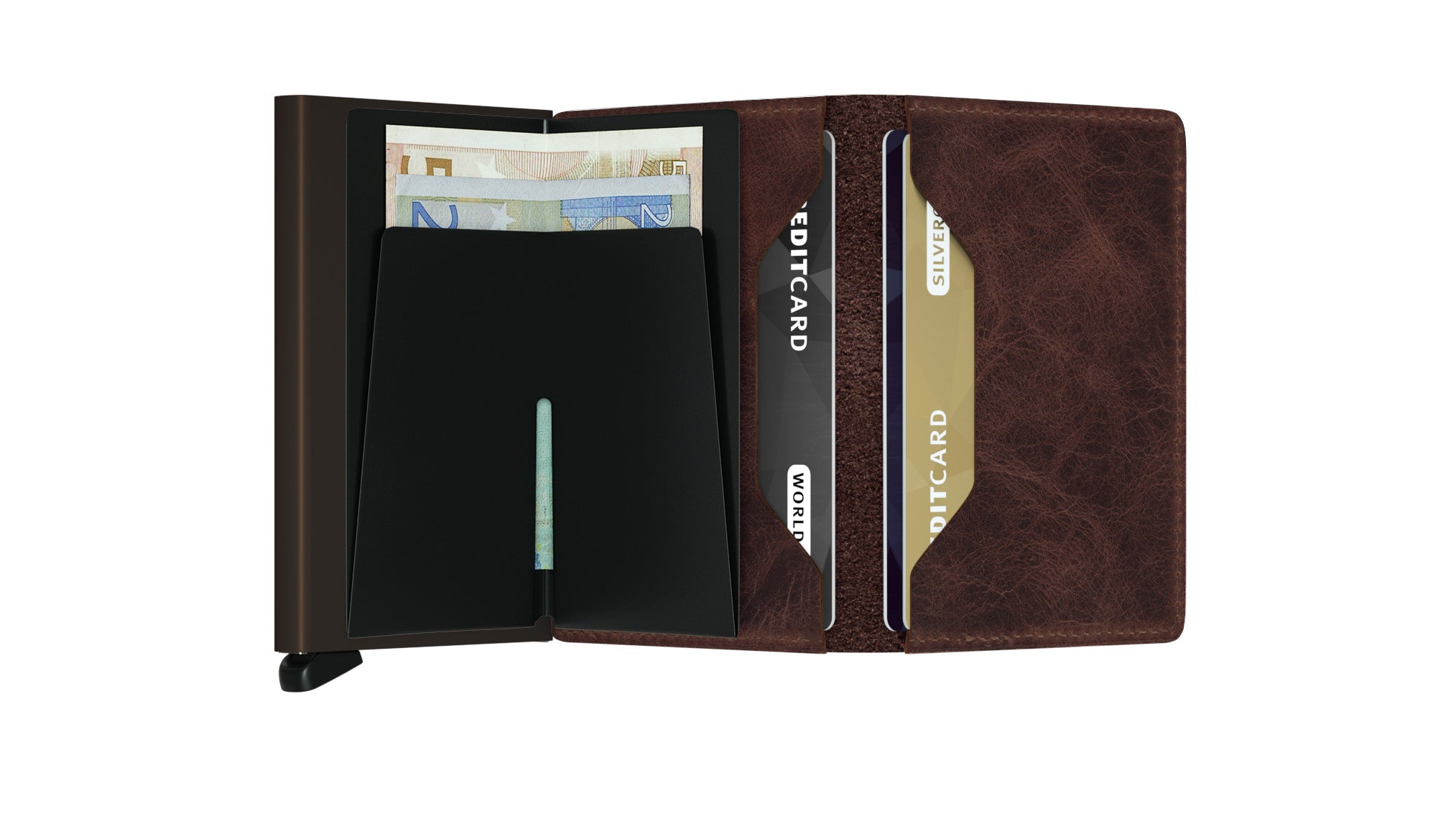 Secrid Slimwallet Vintage Schokolade