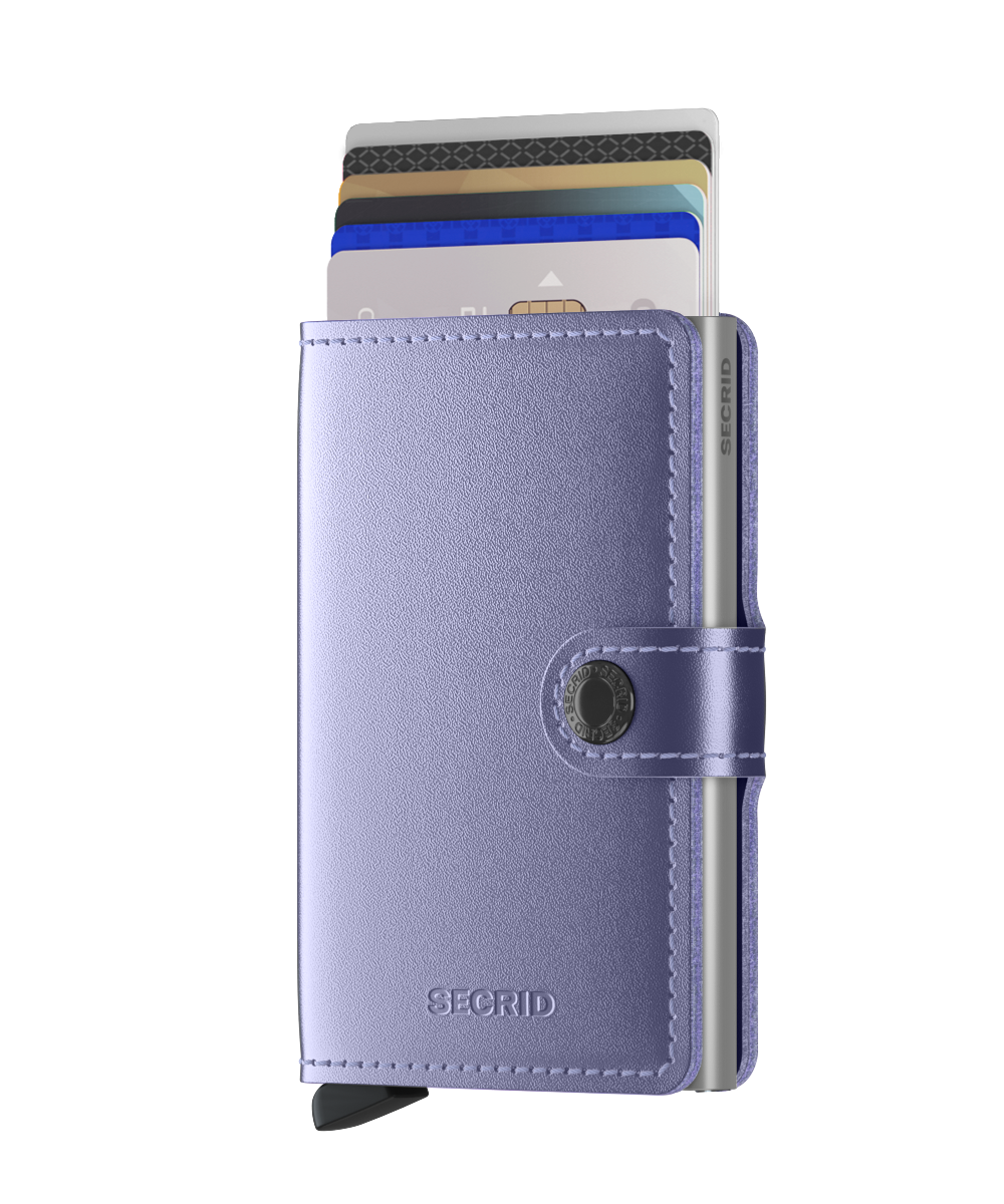 Secrid Miniwallet metallic lila