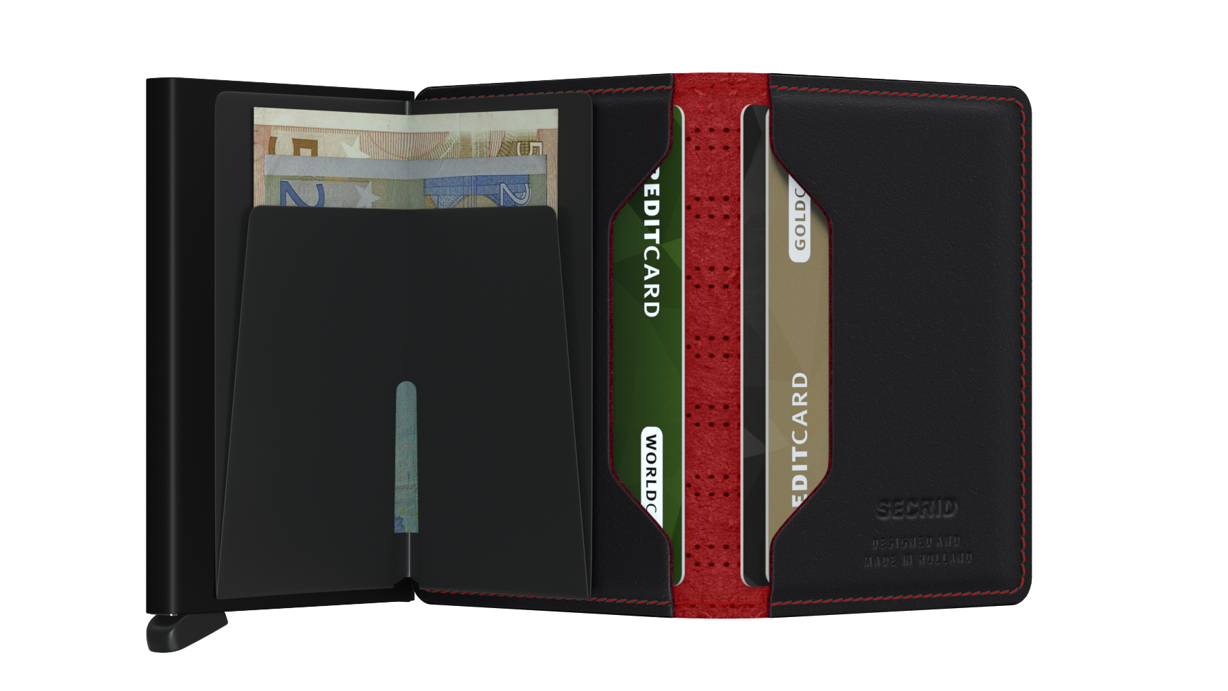 Secrid Slimwallet crisple schwarz