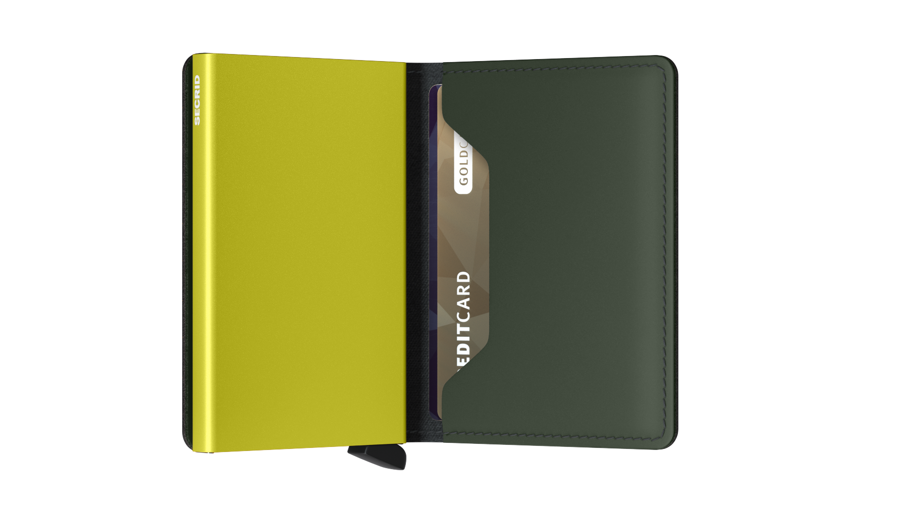 Secrid Slimwallet matte green & lime