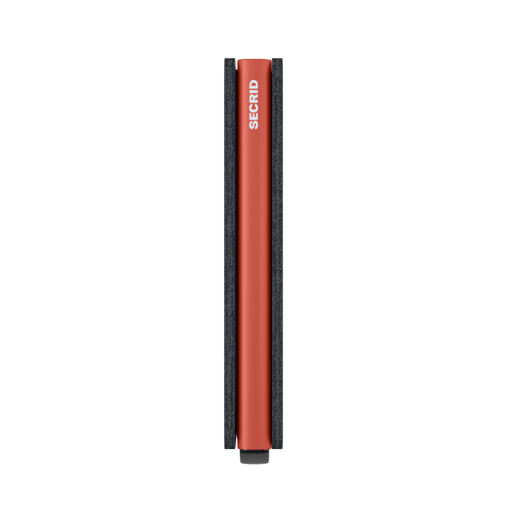 Secrid Slimwallet matte night blue & orange