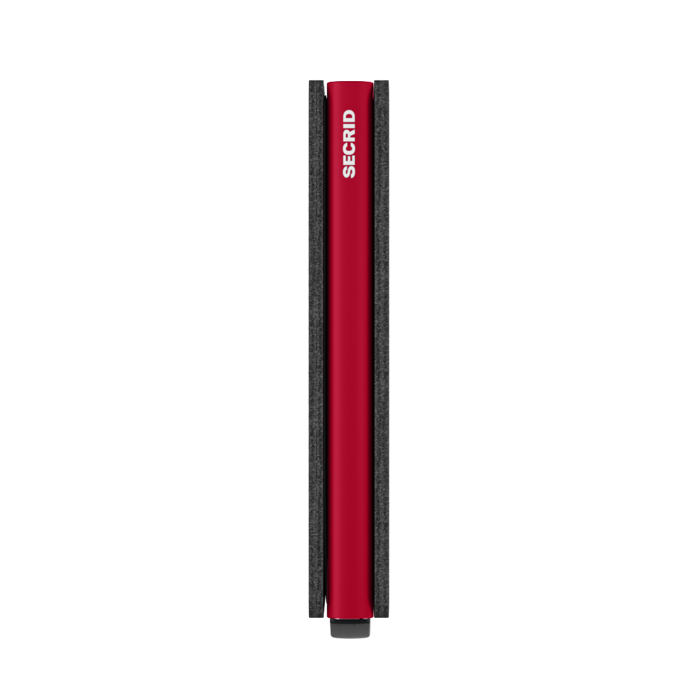 Secrid Slimwallet optisch zwart - rood