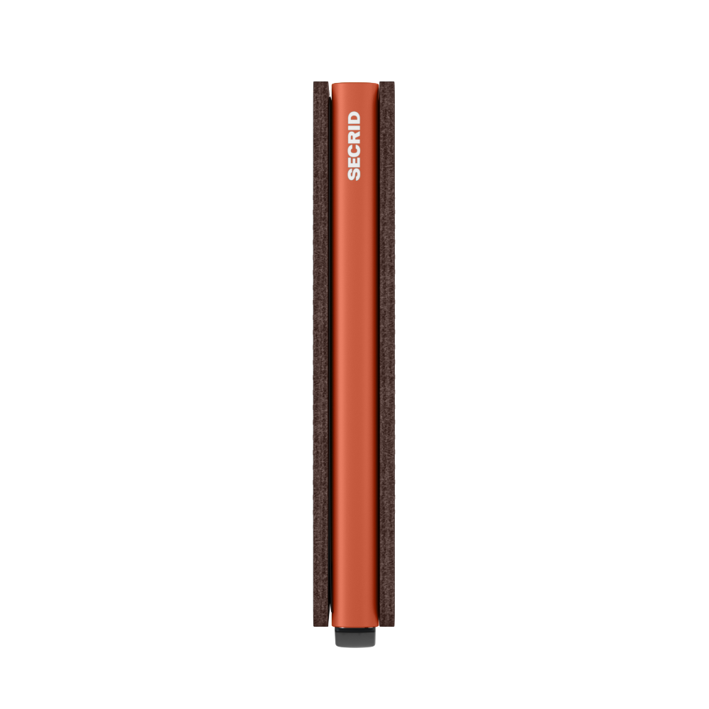 Secrid Slimwallet optical brown - orange