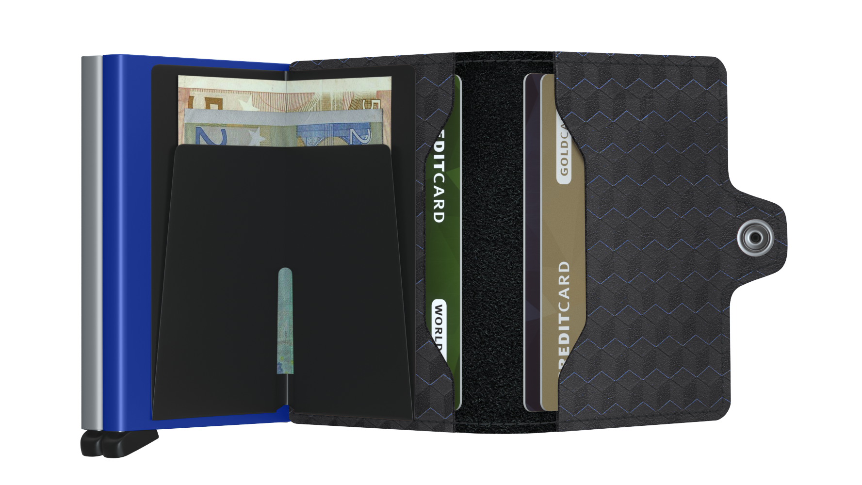 Secrid Twinwallet PERFORATED COGNAC