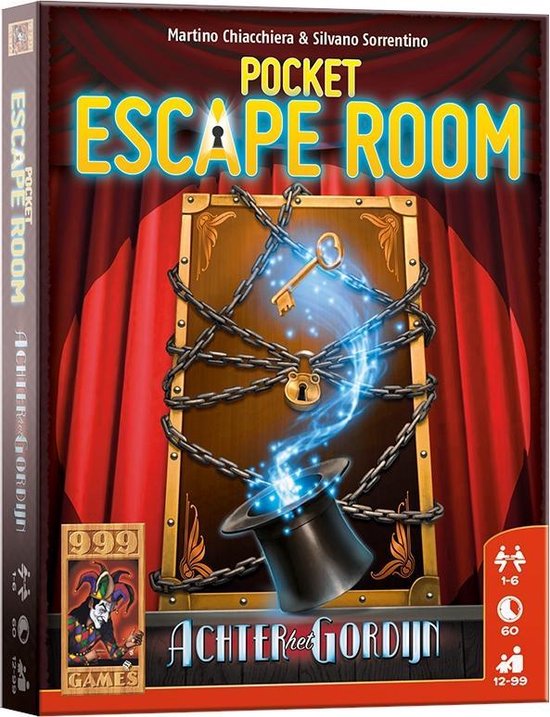 Pocket Escape Room - Achter het Gordijn