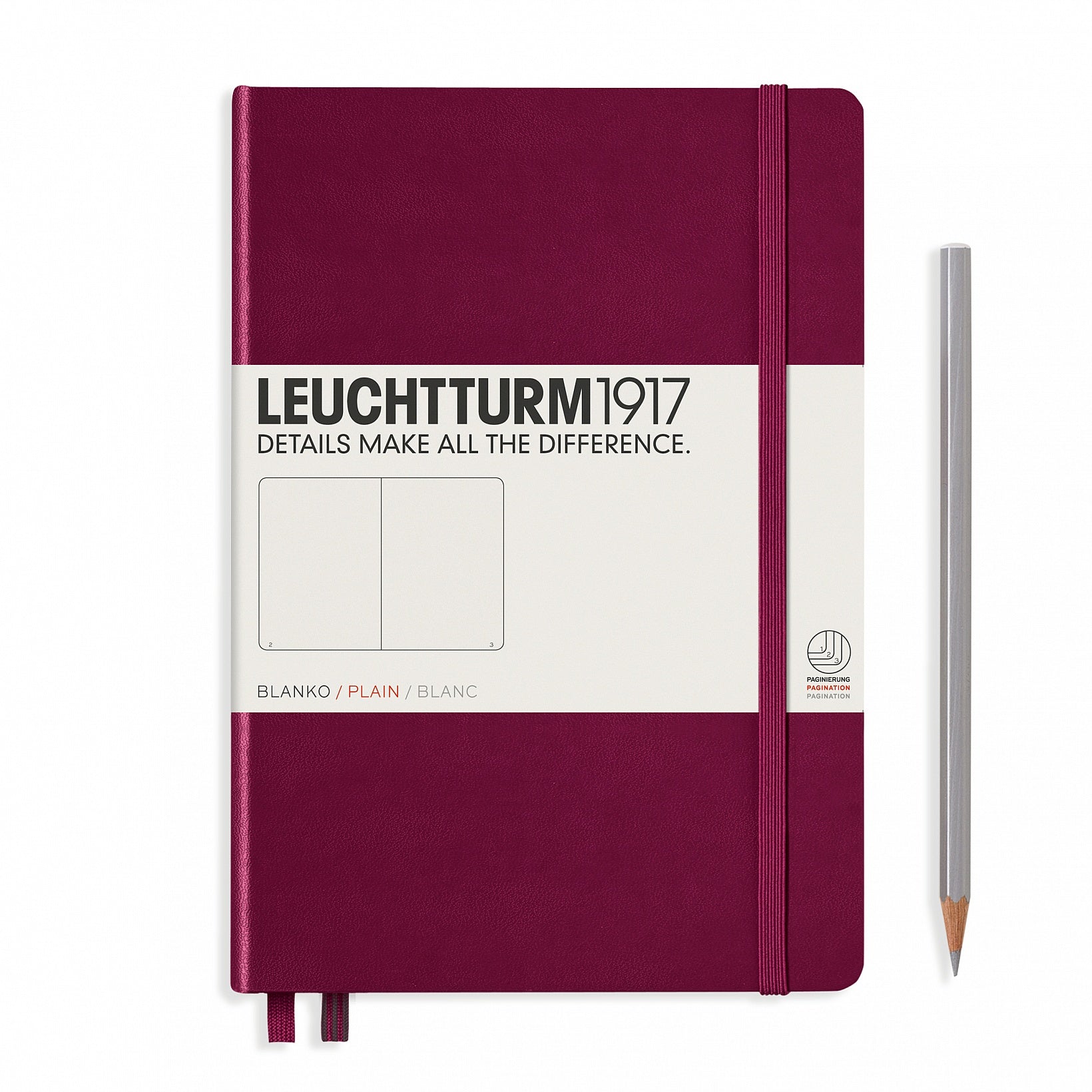 Leuchtturm paperback effen notitieboekje (B6+) softcover
