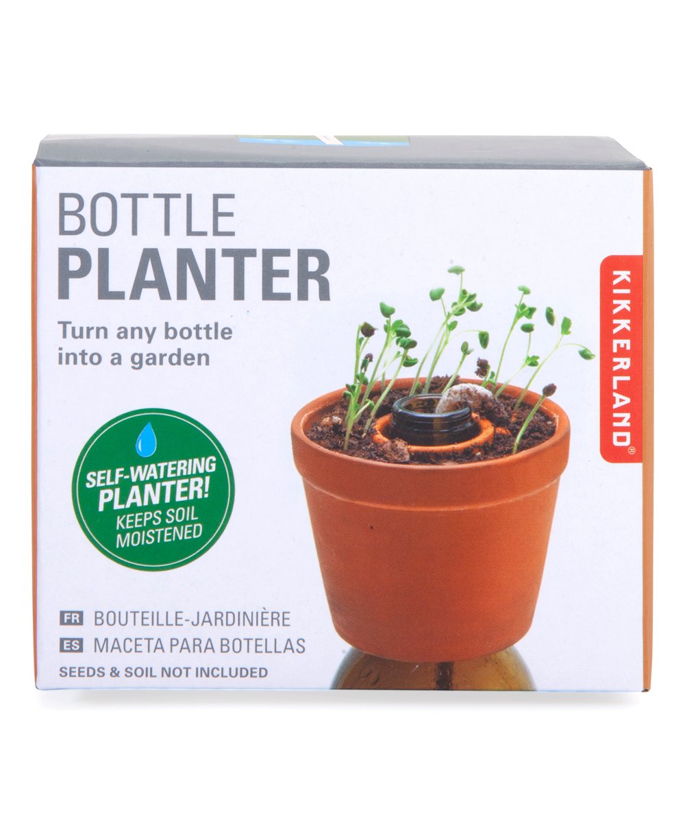 Terracotta Bottle Planter