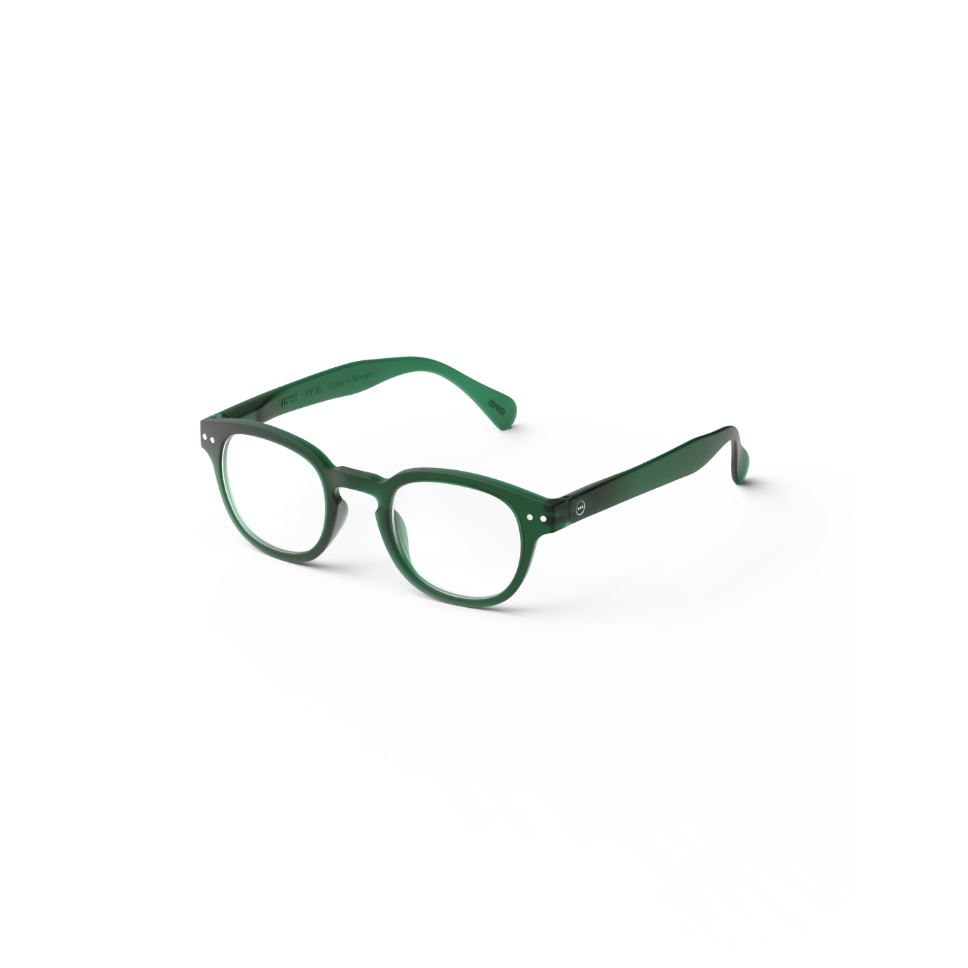 Izipizi #C green reading glasses