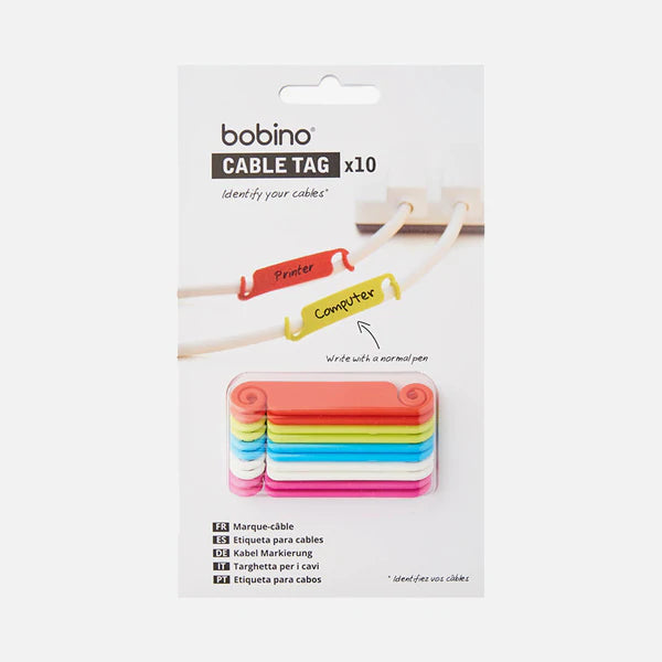 Bobino cable tags