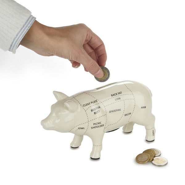 Coin Bank Cuts of Pork
