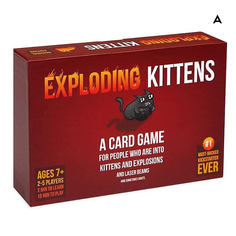 Exploding kittens (English)
