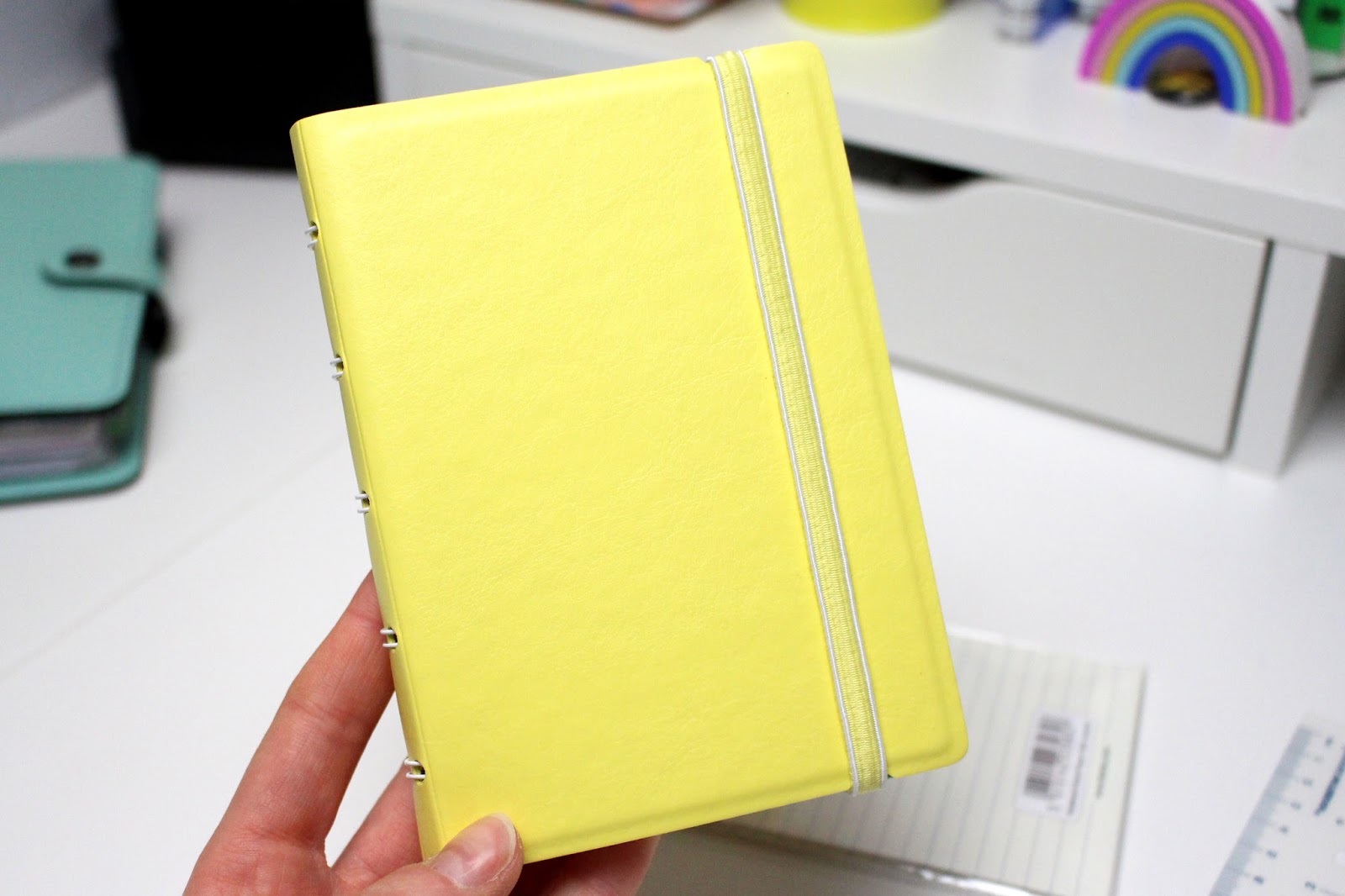 Refillable Colored Notebook A5 Lined