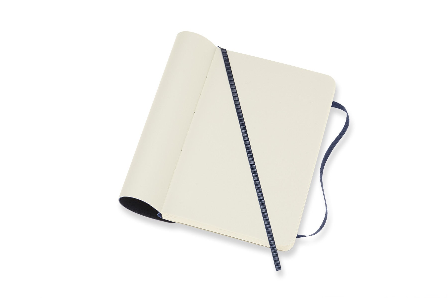 Moleskine notebook softcover pocket plain sapphire blue
