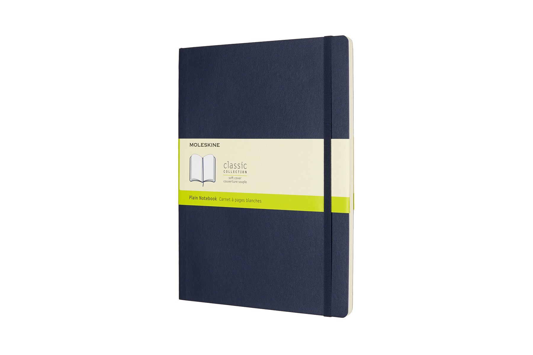 Moleskine notitieboekje softcover x-large effen saffierblauw