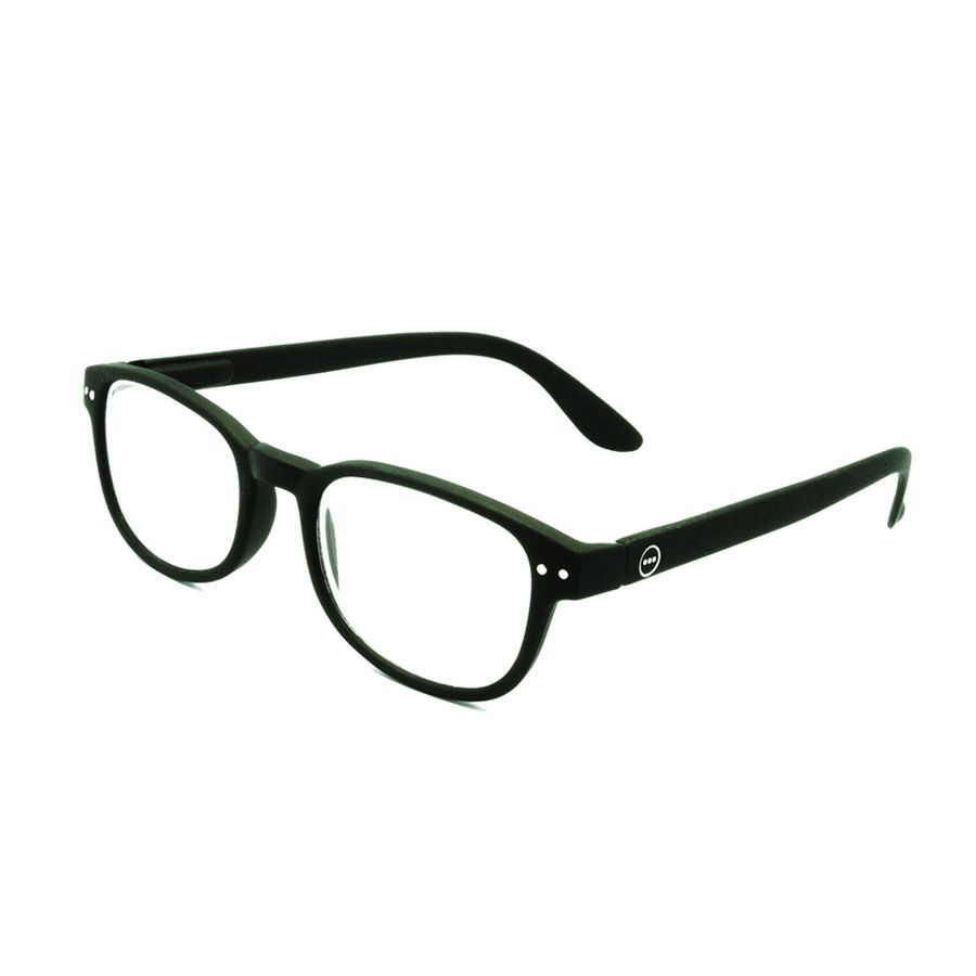 Izipizi #B black reading glasses