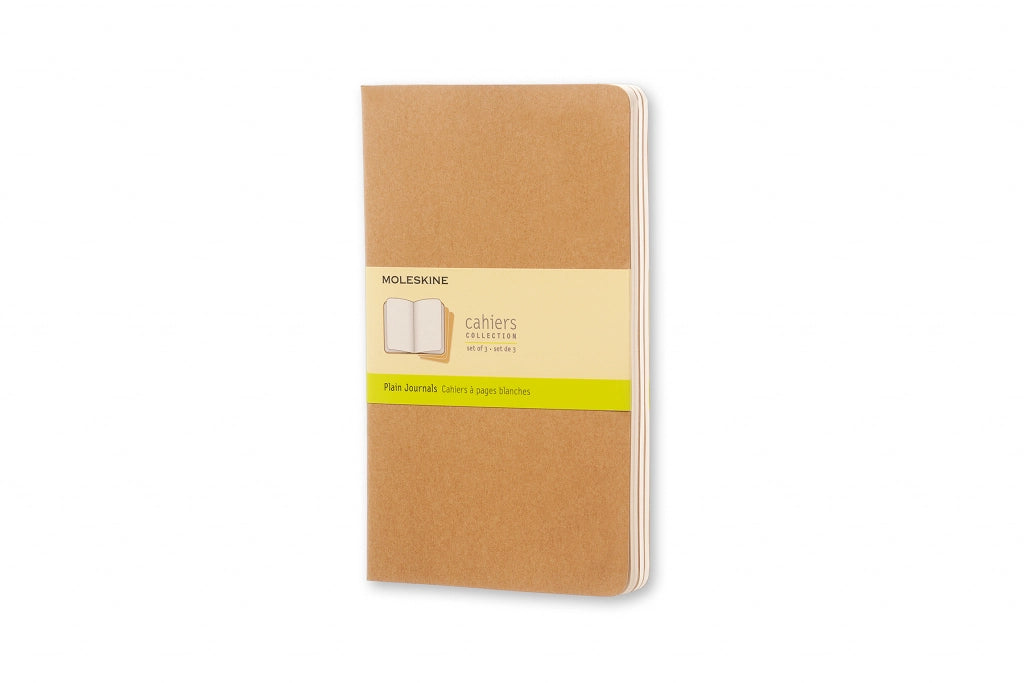 Moleskine Notebook Cahier Large Plain