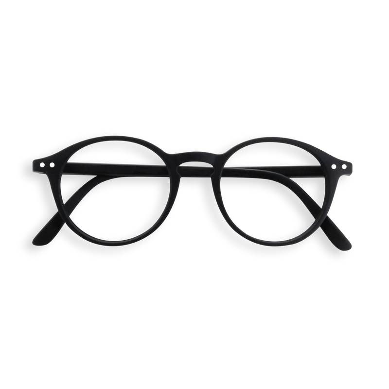 Izipizi #D schwarze Lesebrille +1