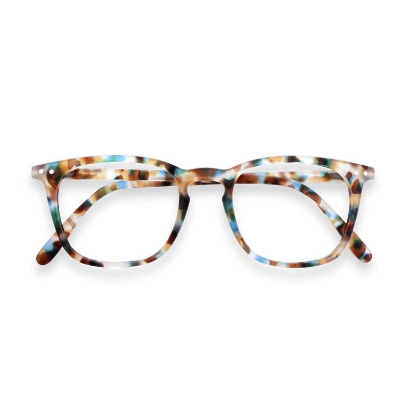 Izipizi #E turtle blue reading glasses