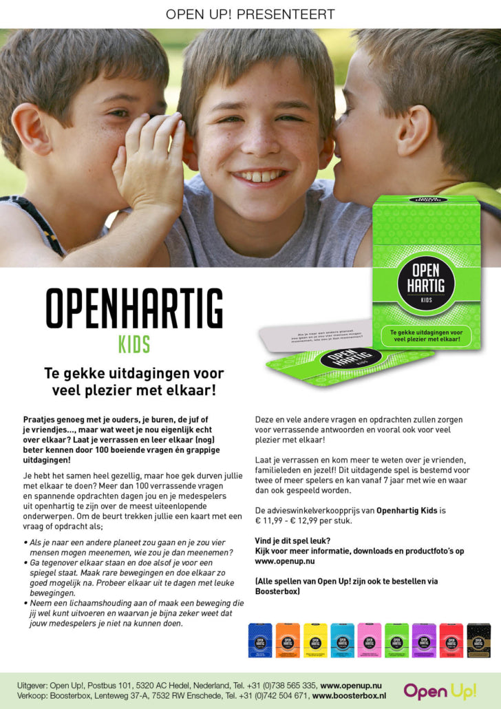 Openhartig - Kinderen