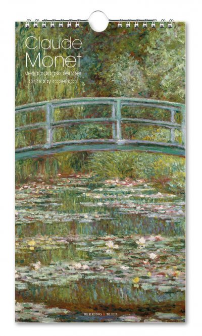Birthday Calendar Claude Monet
