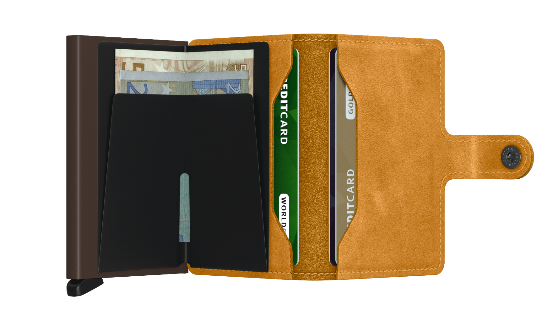 Secrid Miniwallet Vintage Ocker
