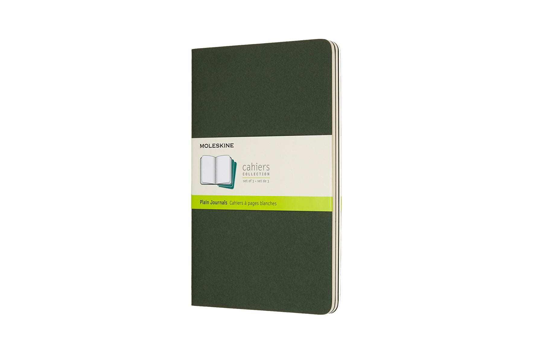Moleskine Notebook Cahier Large Plain