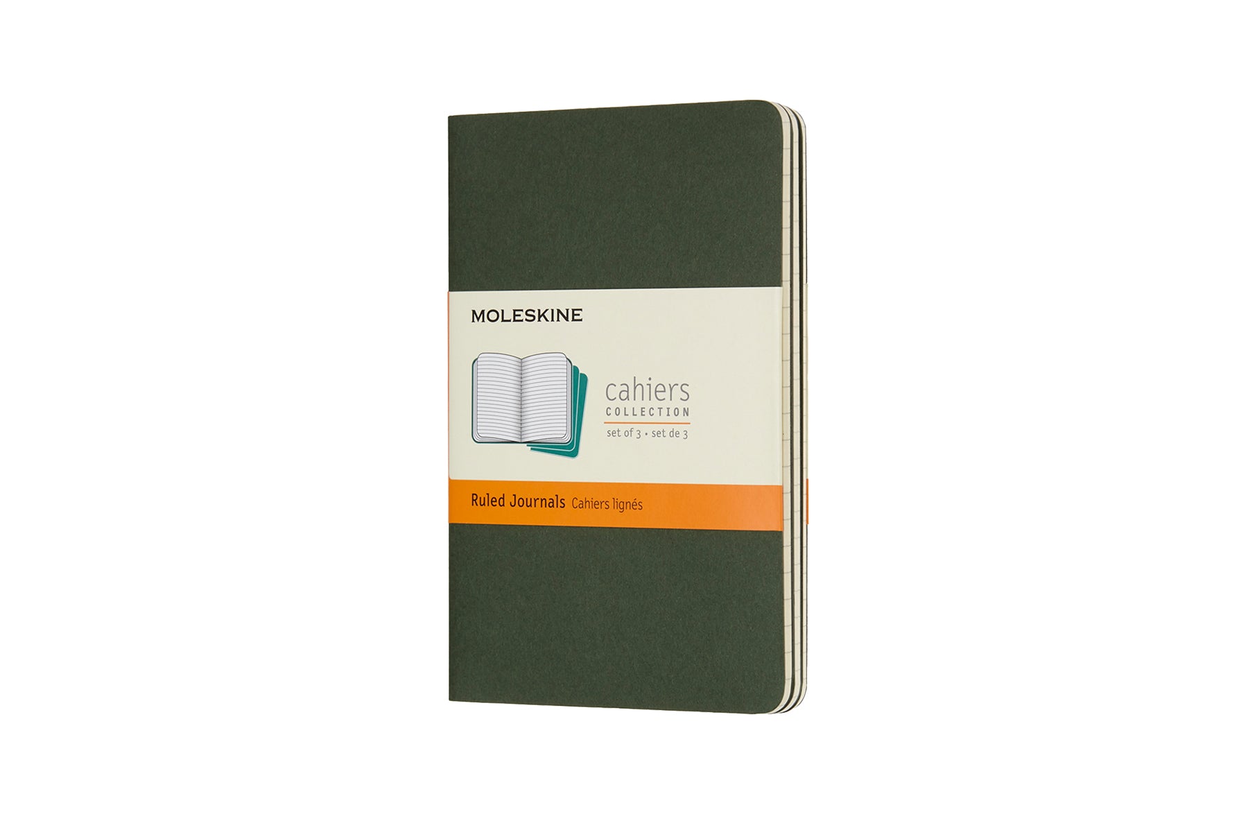 Moleskine notebook cahier zak gevoerd