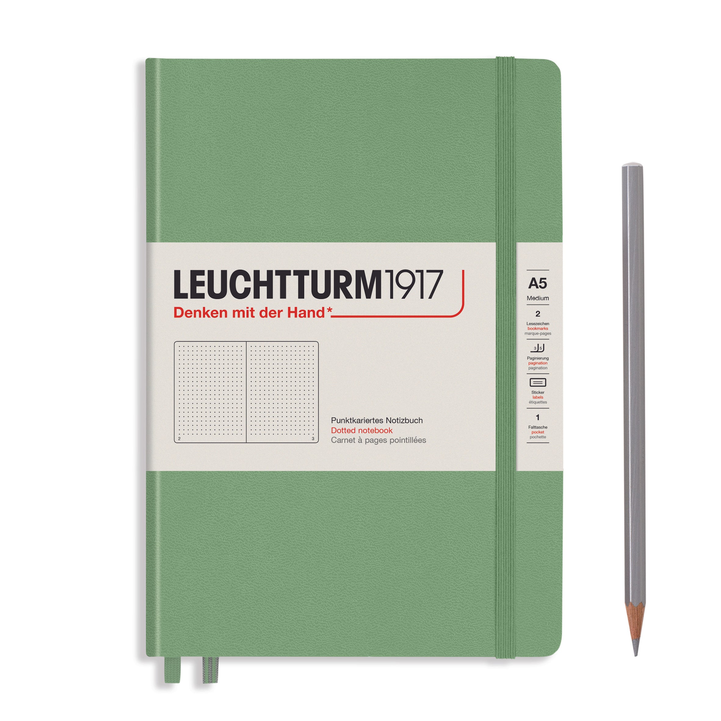 Leuchtturm Notizbuch Dotted Medium (A5) Hardcover