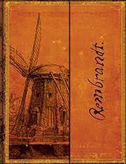 Paperblanks Notizbuch Rembrandt, Windmill Ultra Wrap Unliniert