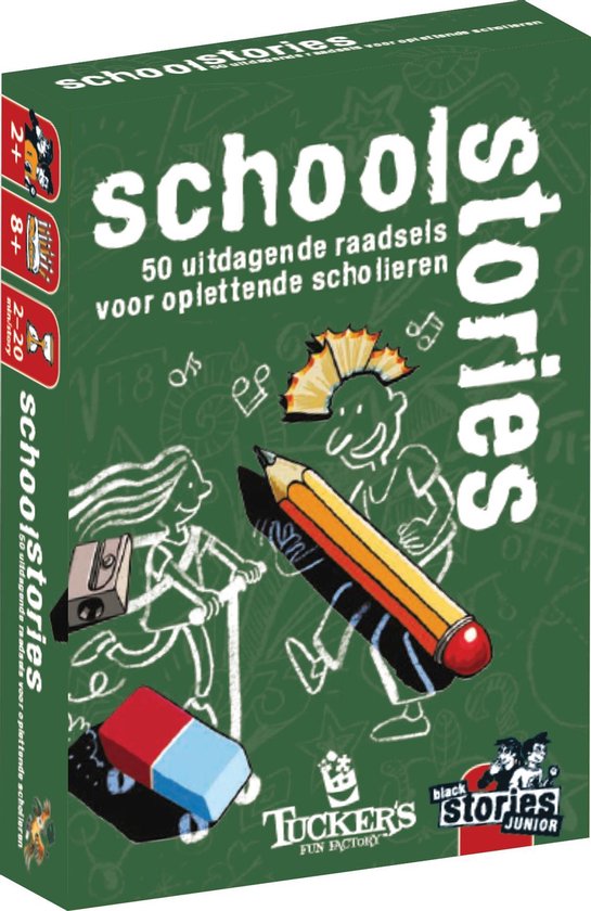 School Stories - 50 uitdagende raadsels voor oplettende scholieren