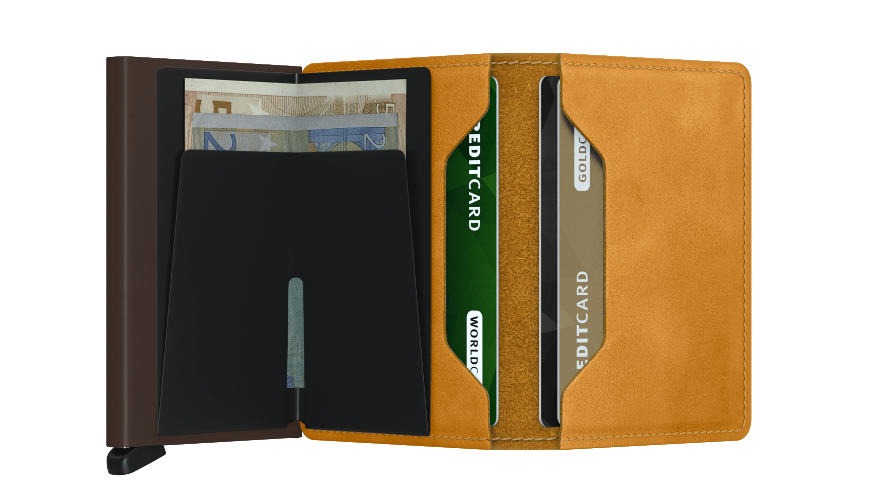 Secrid Slimwallet vintage ochre