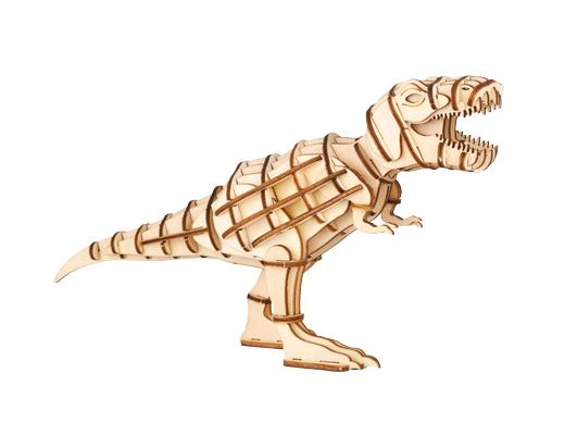 3D Holzpuzzle: T-Rex