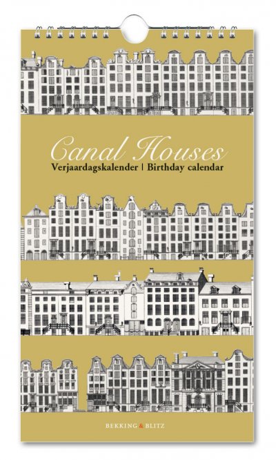 Birthday Calendar Canal Houses