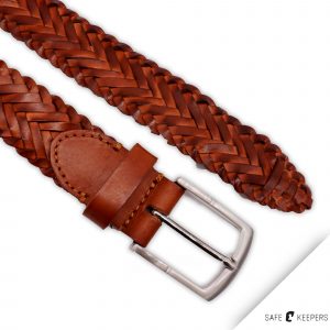 Braided Leather Belt