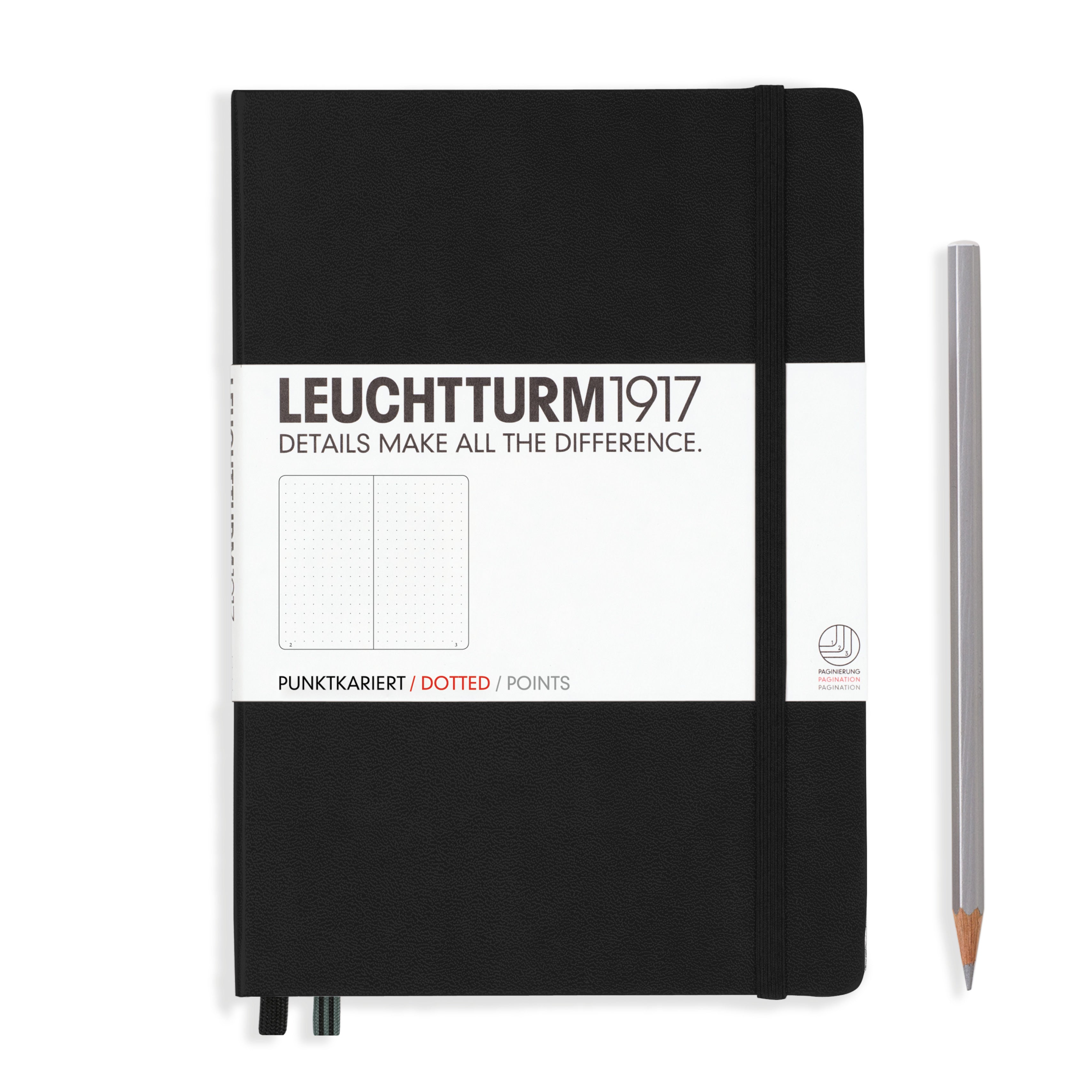Leuchtturm medium dotted notebook (A5) hardcover